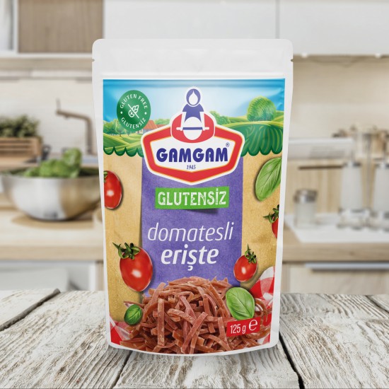 GLUTENSİZ DOMATESLİ ERİŞTE